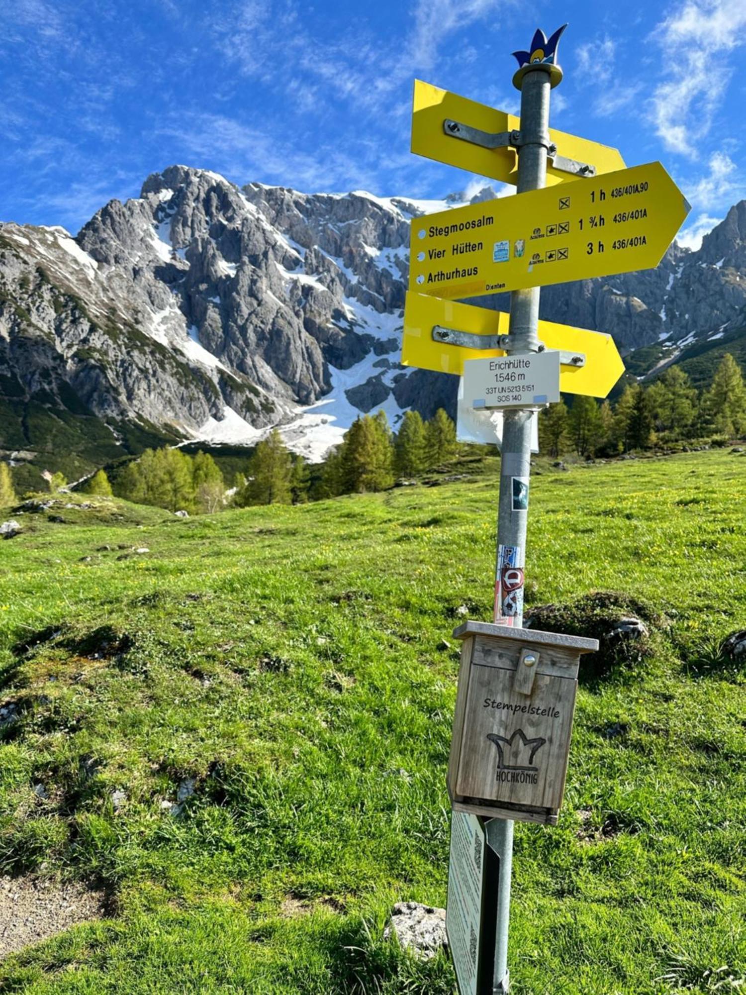 Apart Ursus Hinterthal Maria Alm am Steinernen Meer Exterior foto